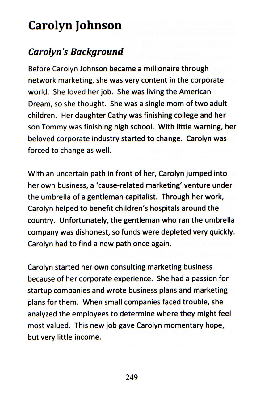 Carolyn Johnson's Story Page 249